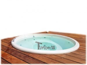 Jacuzzi Balia Ogrodowe Do Zabudowy Wkopywane Timberin