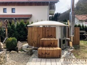 Jacuzzi Balia Ogrodowe Opalane Drewnem 5 – 6 Osób Royal (5)