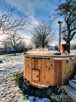 Jacuzzi Balie Ogrodowe Do Kąpieli Ogrzewane Drewnem (2)