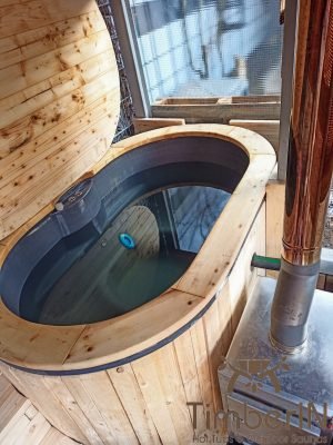 Mini Balia Jacuzzi Ogrodowe 2 Osobowe Włókno Szklane (2)