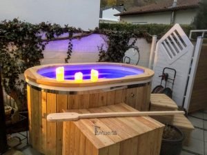 Mini Balia Jacuzzi Ogrodowe 2 Osobowe Włókno Szklane (2)