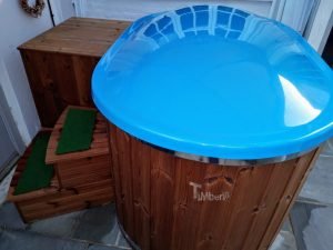 Mini Balia Jacuzzi Ogrodowe 2 Osobowe Włókno Szklane (3)