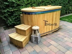 Mini Balia Jacuzzi Ogrodowe 2 Osobowe Włókno Szklane (2)