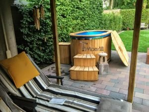 Mini Balia Jacuzzi Ogrodowe 2 Osobowe Włókno Szklane (4)