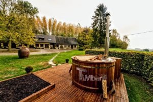 Drewniana Zewnętrzna Balia – Thermowood Deluxe Hot Tub (2)