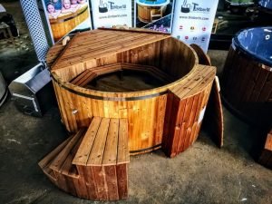 Wooden Hot Tub Thermo Wood Basic Air Bubble And LED (1)