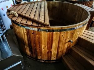 Wooden Hot Tub Thermo Wood Basic Air Bubble And LED (13)