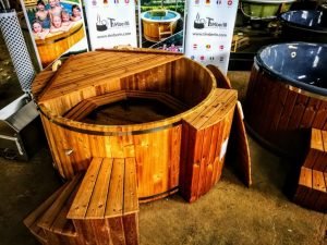 Wooden Hot Tub Thermo Wood Basic Air Bubble And LED (2)