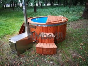 Fiberglass Outdoor Spa With External Burner 31