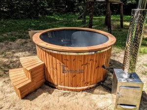 Zewnętrzna, Elektryczna Gorąca Beczka Spa Conical (15)