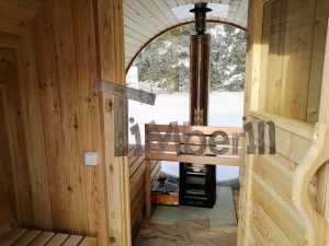 Outdoor Garden Sauna With Full Panoramic Glass (25)