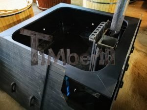 Rectangular Hot Tub Polypropylene Lined With Snorkel Heater 1