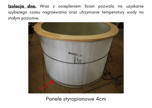 Jacuzzi Balia Ogrodowa Plastikowa Okrągłe Izolacja Dna (15)