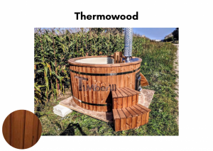 Jacuzzi Balia Ogrodowa Plastikowa Okrągłe Thermowood (4)