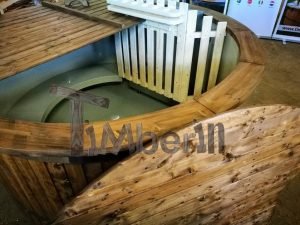 Wood Fired Hot Tub With Polypropylene Lining Vintage Decoration (29)