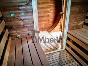 Mobile Outdoor Sauna With Dressing Room Harvia Wood Burner (27)