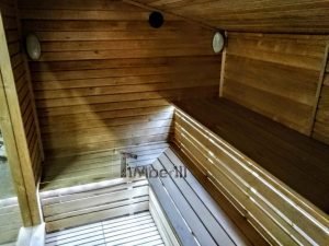 Nowoczesna sauna ogrodowa