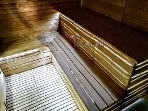 Nowoczesna sauna ogrodowa