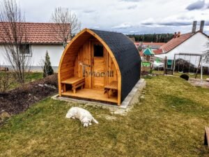 Zewnętrzna Drewniana Kapsuła Do Sauny Iglu (15)