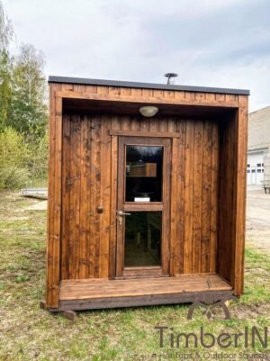 Nowoczesna Mini Sauna Ogrodowa (2)