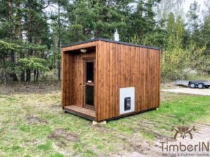 Nowoczesna Mini Sauna Ogrodowa (7)