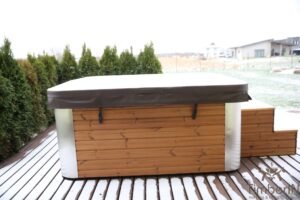 Kwadratowa Akrylowa Duża Wanna Spa Z Hydromasażem (12)