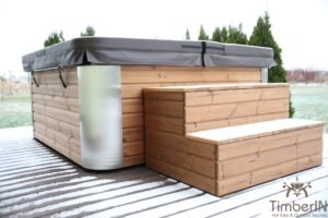 Kwadratowa Akrylowa Duża Wanna Spa Z Hydromasażem (28)