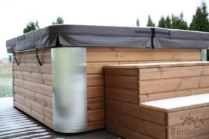Kwadratowa Akrylowa Duża Wanna Spa Z Hydromasażem (30)
