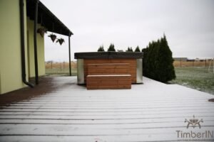 Kwadratowa Akrylowa Duża Wanna Spa Z Hydromasażem (38)