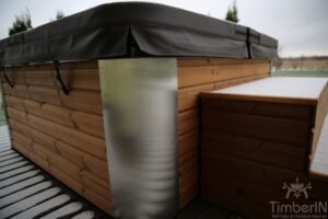 Kwadratowa Akrylowa Duża Wanna Spa Z Hydromasażem (50)