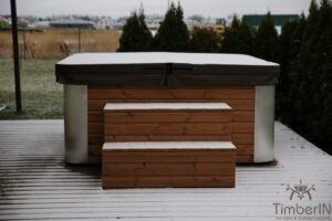 Kwadratowa Akrylowa Duża Wanna Spa Z Hydromasażem (81)