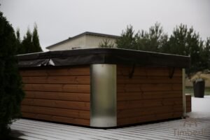 Kwadratowa Akrylowa Duża Wanna Spa Z Hydromasażem (9)